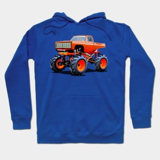 Cartoon monster truck Hoodie